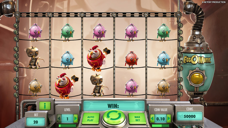 NetEnt EggoMatic Slot Review