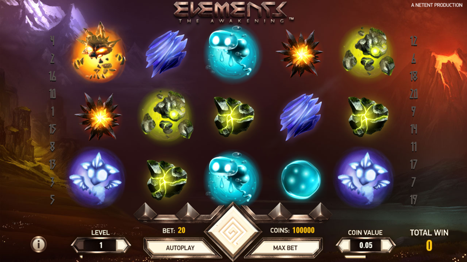 NetEnt Elements: The Awakening Slot Review