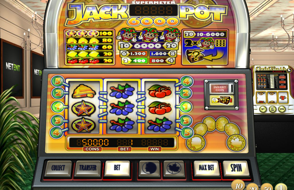 NetEnt Jackpot 6000 Slot Review