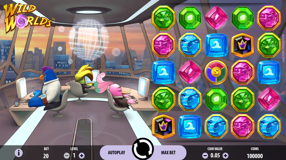 NetEnt Wild Worlds Slot Review