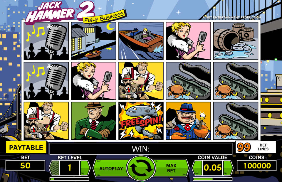 NetEnt Jack Hammer 2 Slot Review
