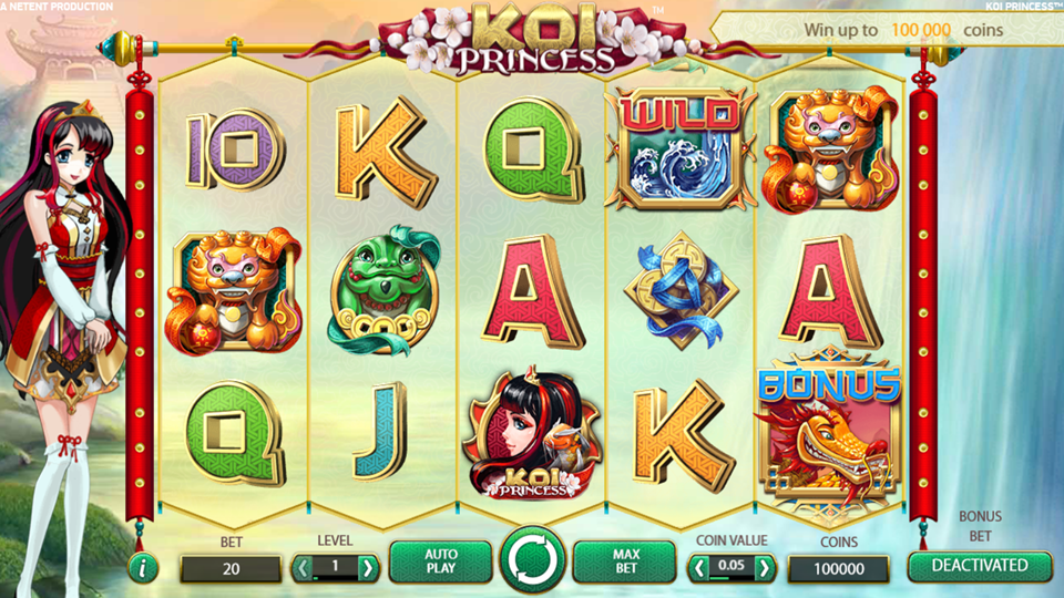 NetEnt Koi Princess Slot Review