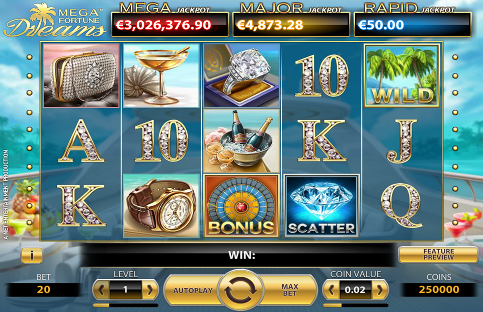 NetEnt Mega Fortune Dreams Slot Review