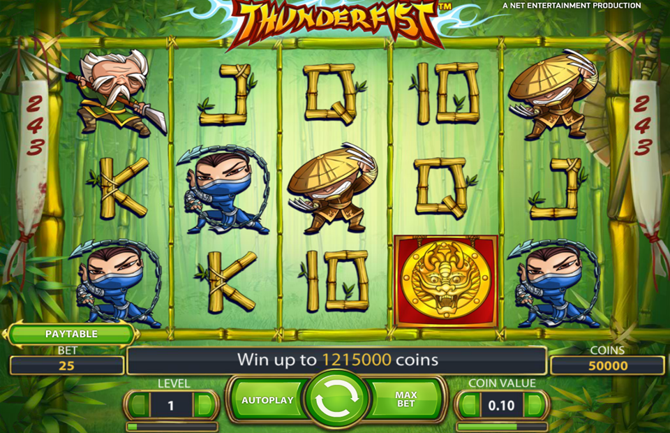 NetEnt Thunderfist Slot Review
