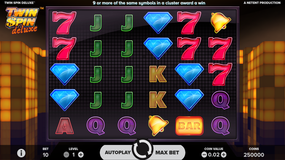 NetEnt Twin Spin Deluxe Slot Review