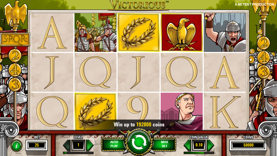 NetEnt Victorious Slot Review