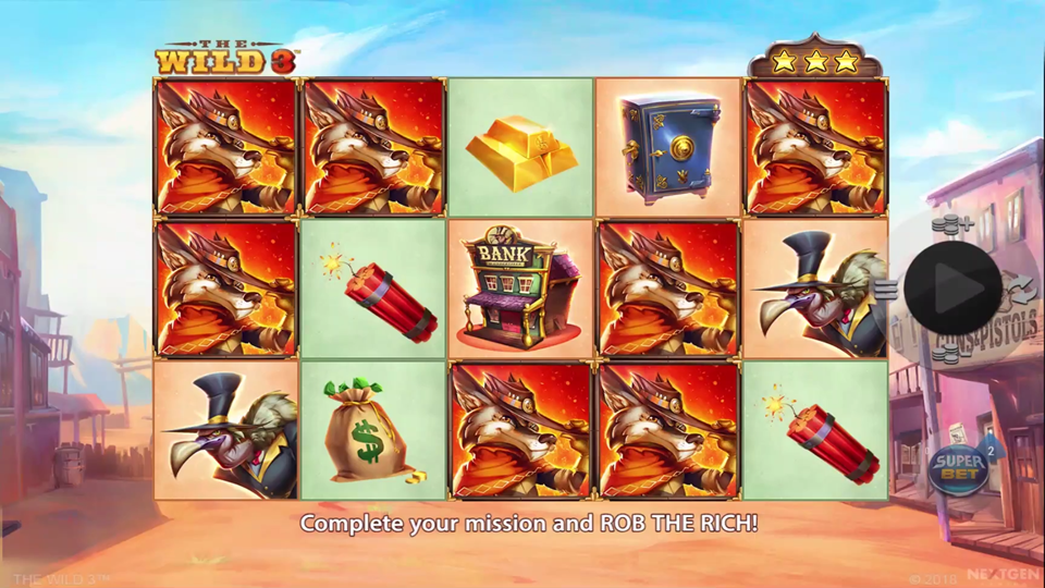 NextGen Gaming The Wild 3 Slot Review