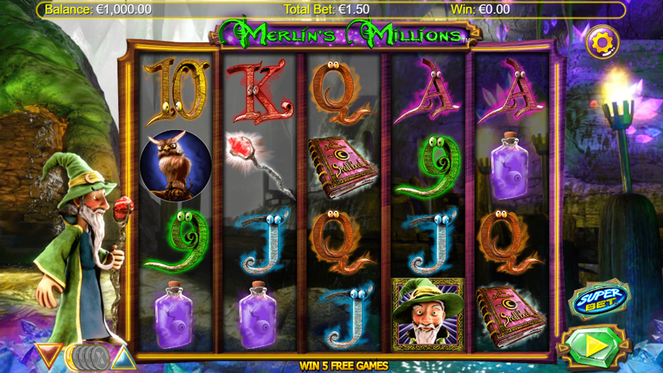 NextGen Gaming Merlin’s Millions Slot Review