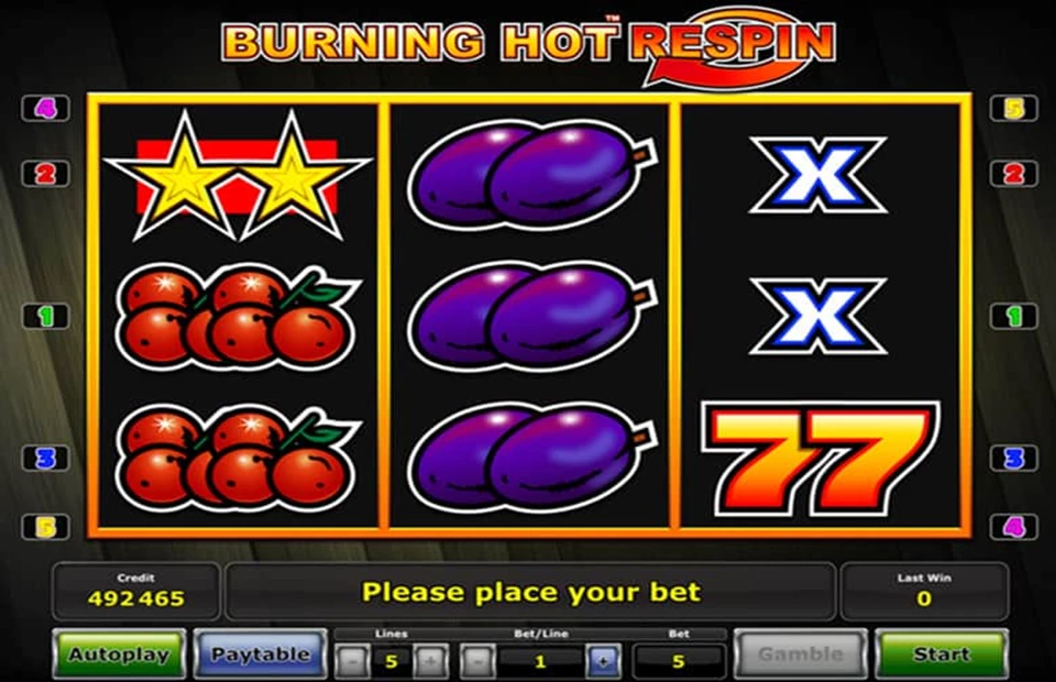 Red Hot Sevens Respin Slots