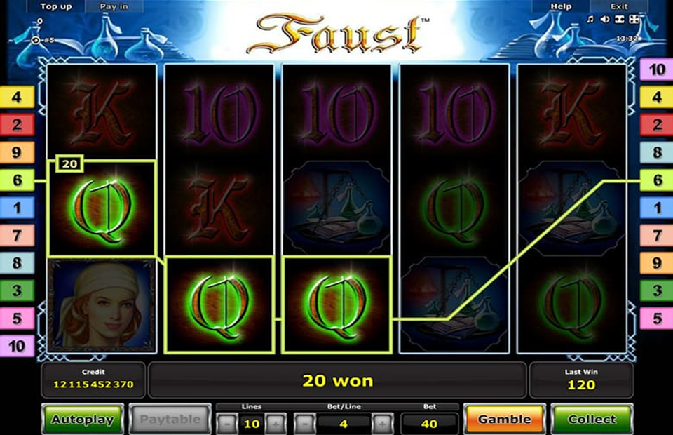 Novomatic Faust Slot Review