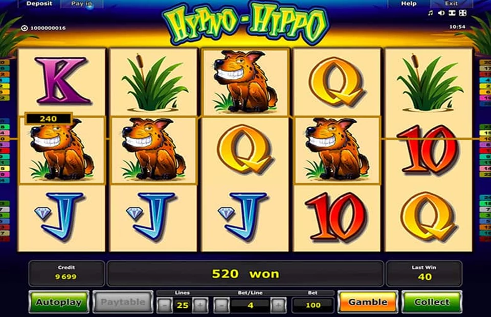 Hypno Hippo Slot Machine Online