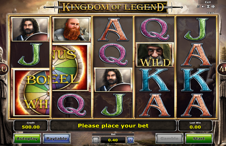 Novomatic Kingdom of Legend Slot Review