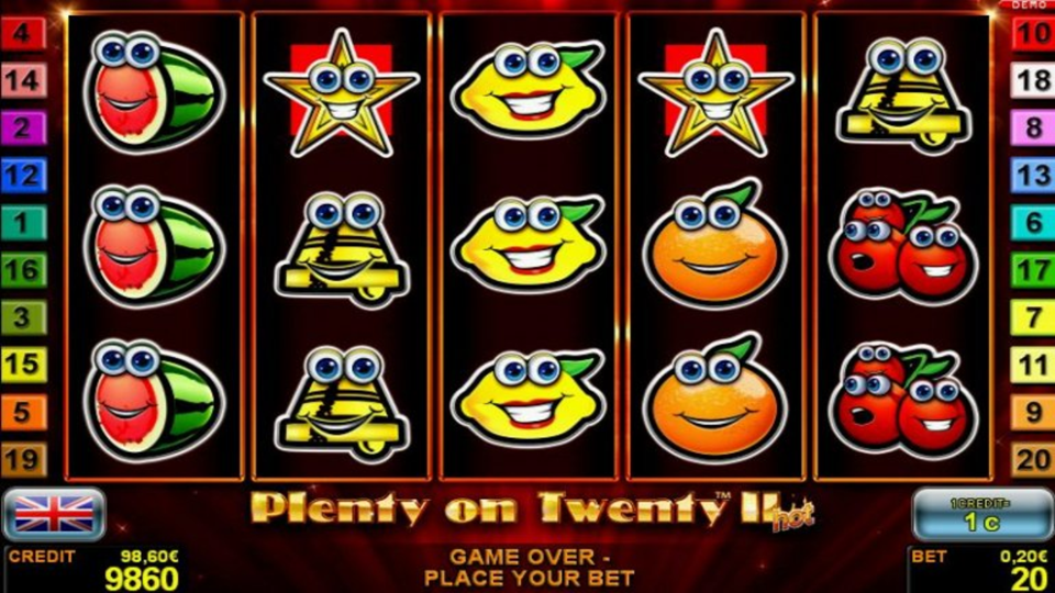 Novomatic Plenty on Twenty II Hot Slot Review