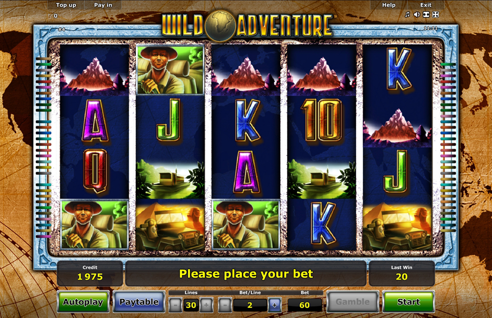 Novomatic Wild Adventure Slot Review