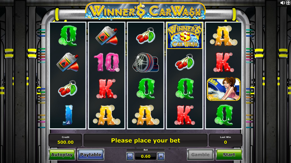 Novomatic Winners Car Wash Slot Review
