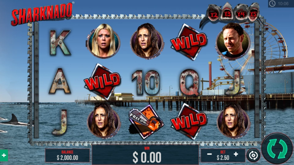 Sharknado slot machine casino locations
