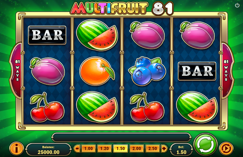 Play’n Go MultiFruit 81 Slot Review