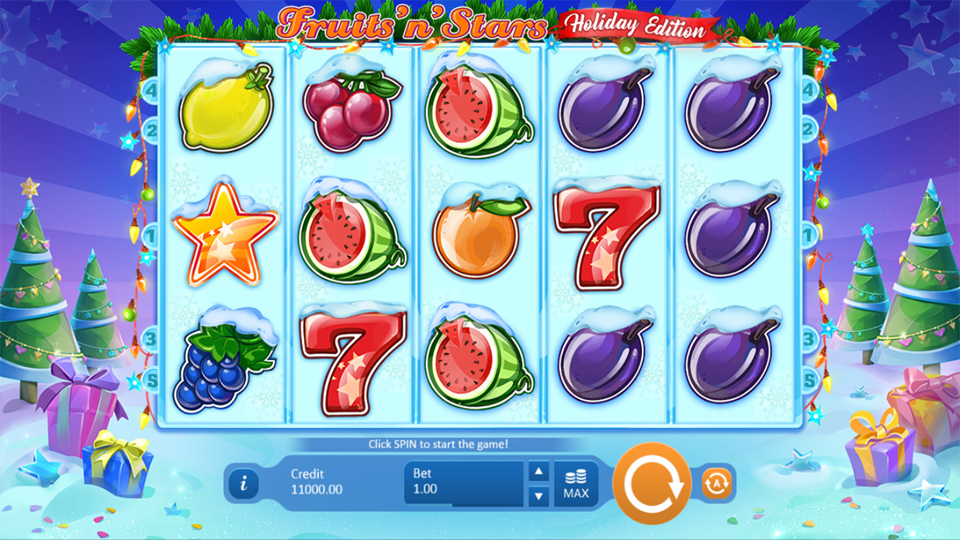 Playson Fruits’N’Stars: Holiday Edition! Slot Review