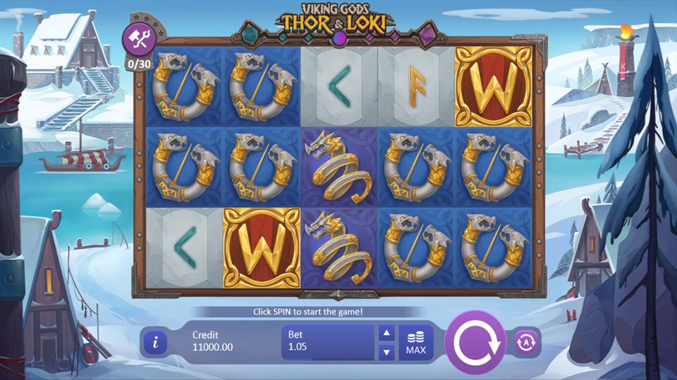 Playson Viking Gods: Thor and Loki Slot Review