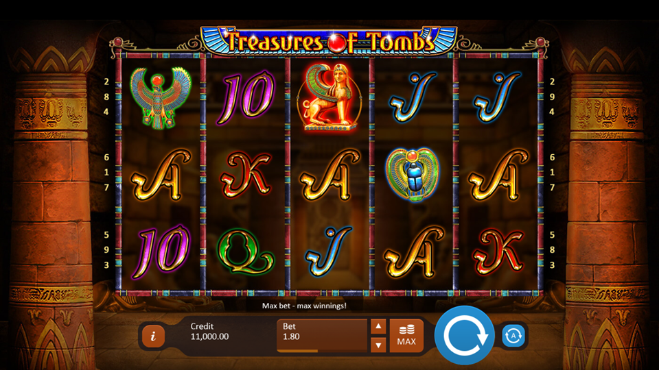 Playson Treasure of Tombs Slot Review