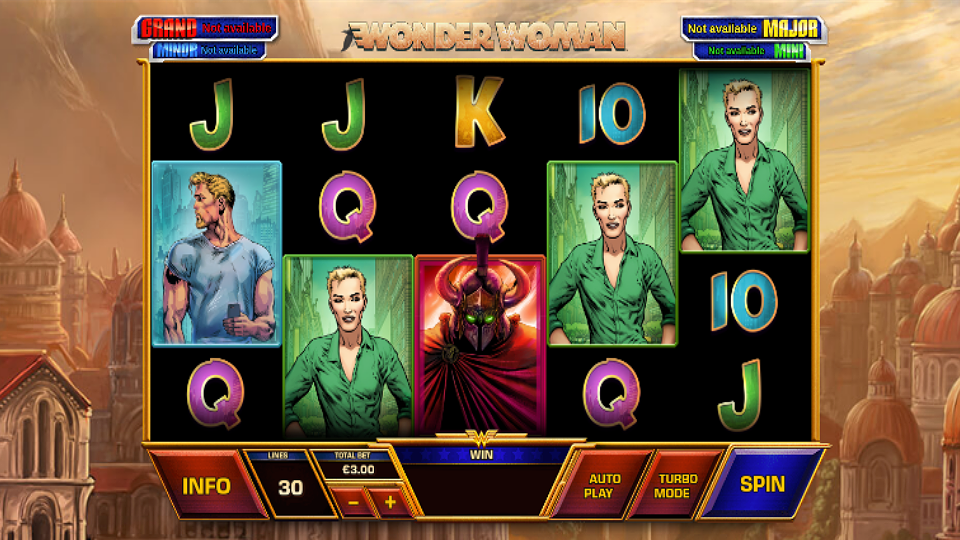 Playtech Wonder Woman Slot Review