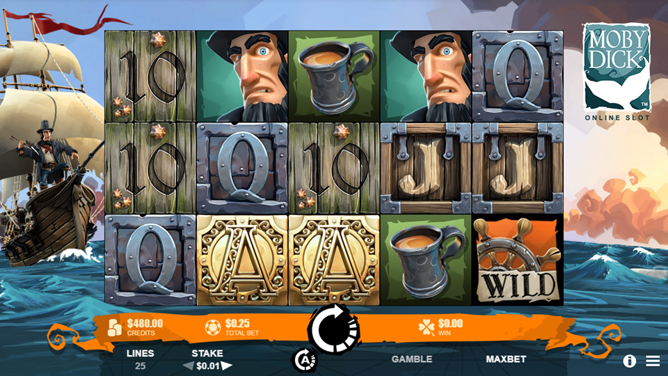 Rabcat Moby Dick Slot Review