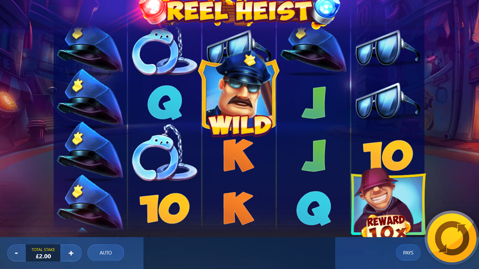 Red Tiger Gaming Reel Heist Slot Review