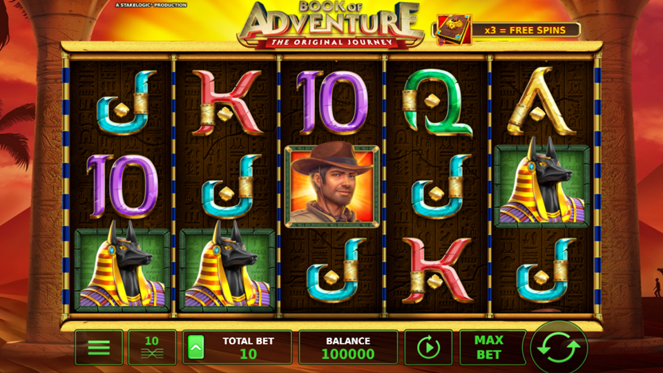 Stakelogic Book of Adventure Slot Review