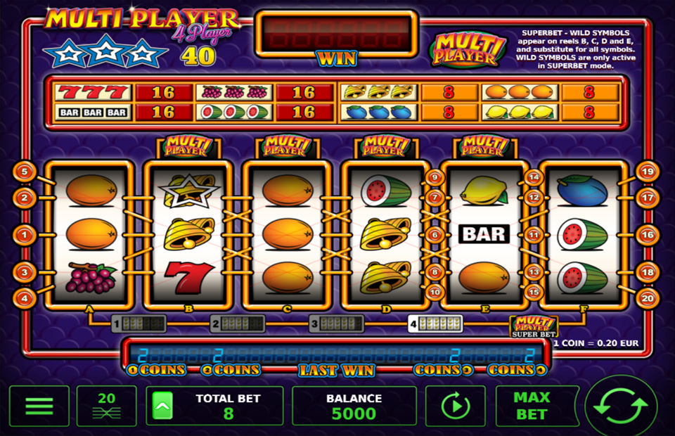 Stakelogic Multiplayer4Player Slot Review