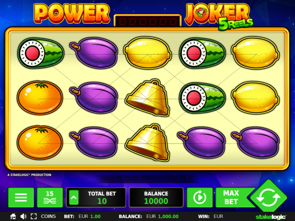 Stakelogic Power Joker Slot Review