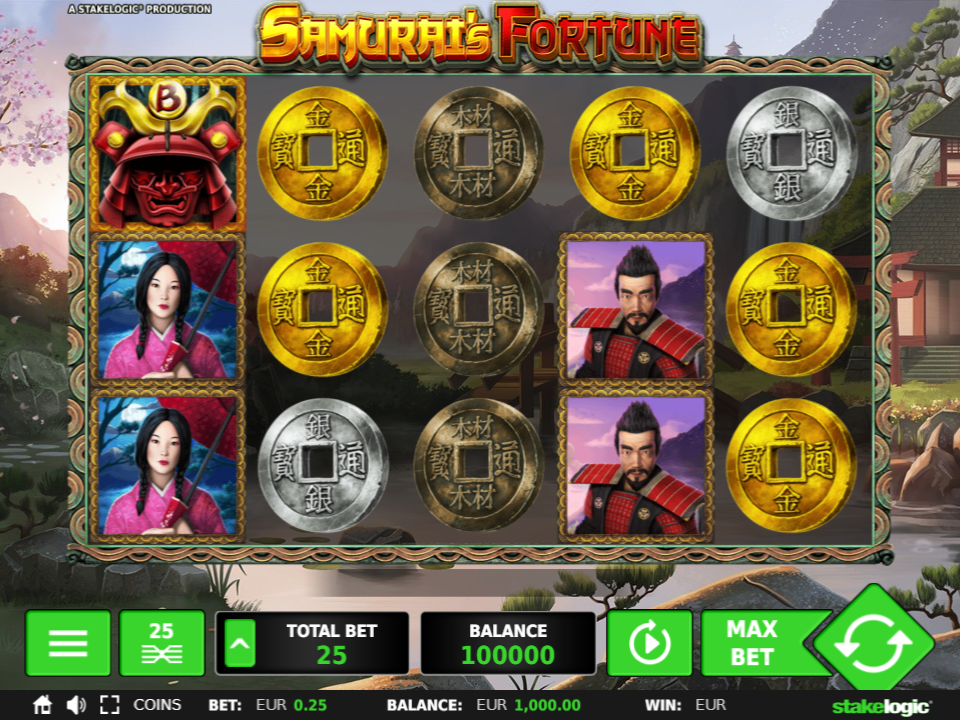 Stakelogic Samurai’s Fortune Slot Review