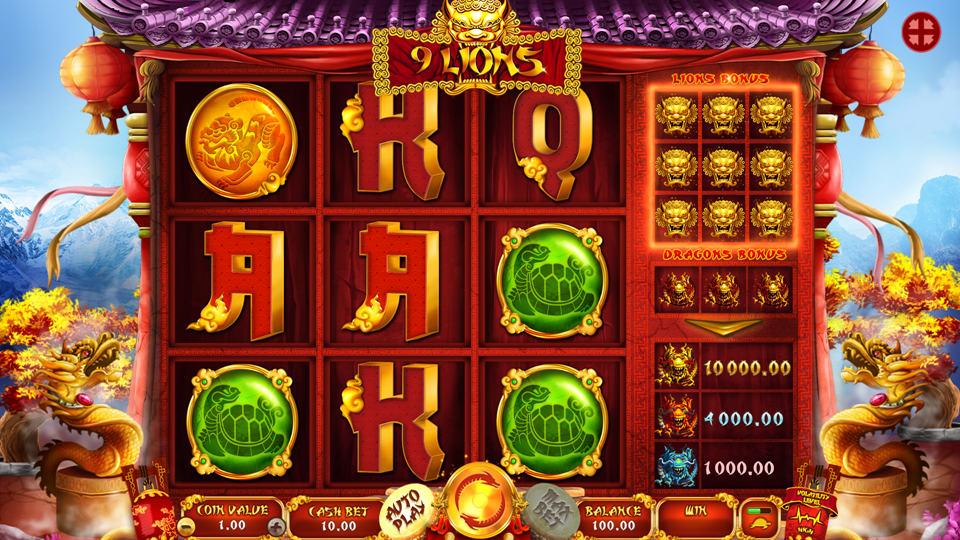 Wazdan 9 Lions Slot Review
