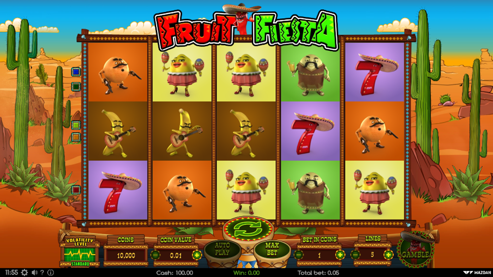 Wazdan Fruit Fiesta Slot Review