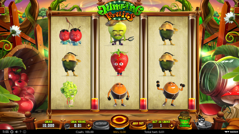Wazdan Jumping Fruits Slot Review