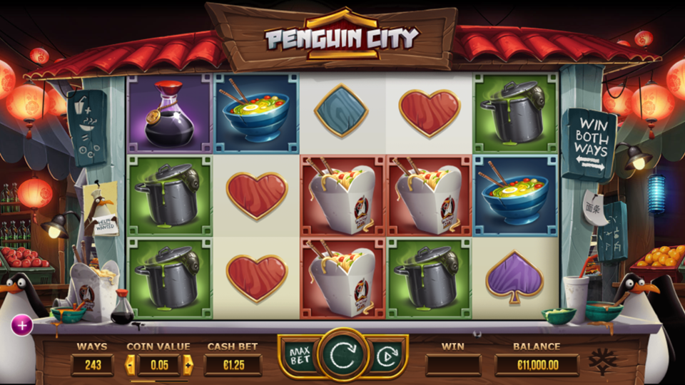 Yggdrasil Penguin City Slot Review