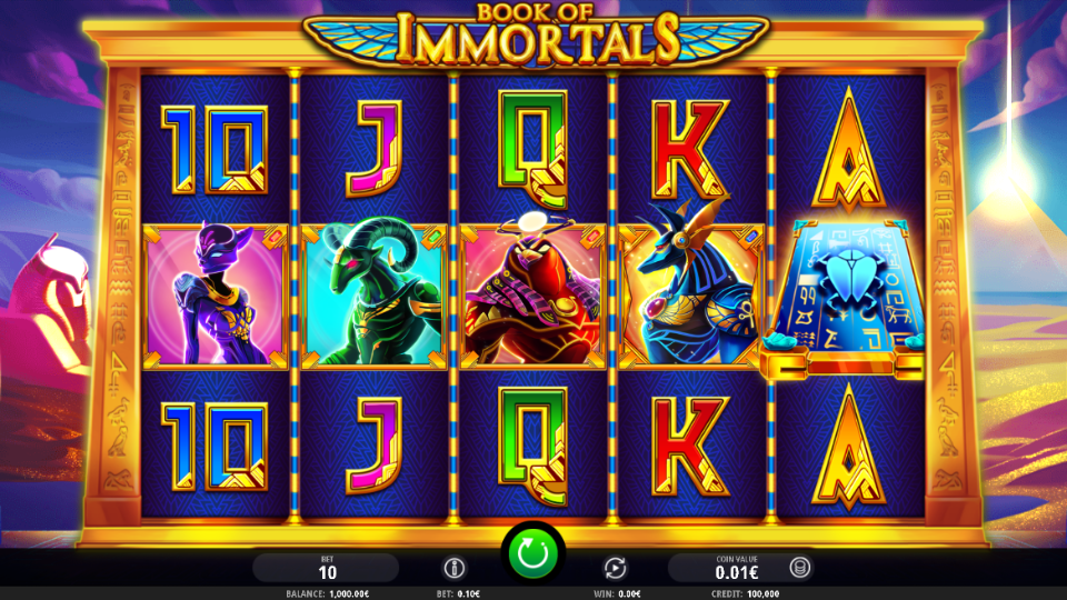 iSoftBet Book of Immortals Slot Review