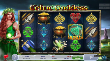 2 By 2 Gaming Celtic Goddess Slot Review