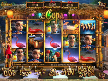 BetSoft At the Copa Slot Review