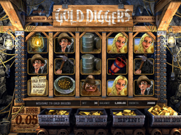 BetSoft Gold Diggers Slot Review
