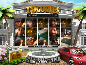 BetSoft Tycoons Slot Review