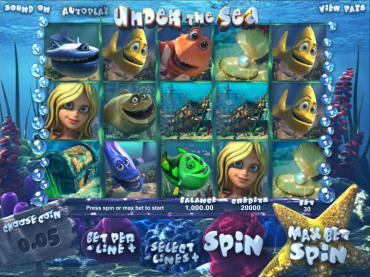 BetSoft Under The Sea Slot Review