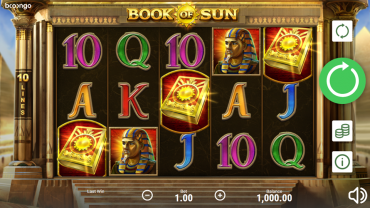 Booongo Book of Sun Slot Review