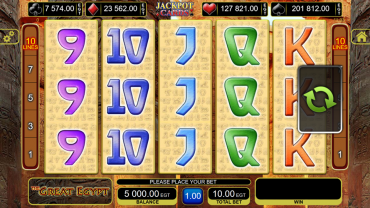 EGT The Great Egypt Slot Review
