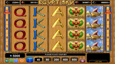 EGT Egypt Sky Slot Review