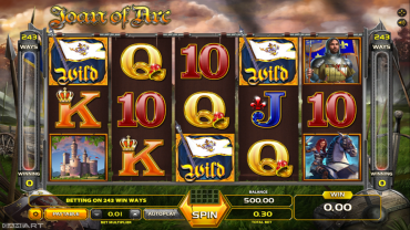 GameArt Joan Of Arc Slot Review