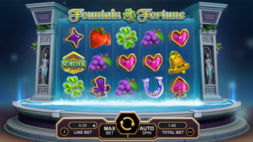 Gameplay Interactive Fountain of Fortune Slot Review