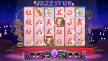 Gameplay Interactive Jazz it Up Slot Review
