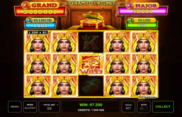 GreenTube Pyramid Fortunes Slot Review