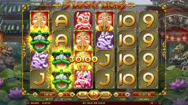 Habanero 5 Lucky Lions Slot Review