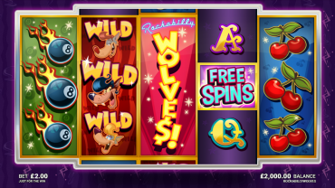 Just For The Win Rockabilly Wolves Slot Review